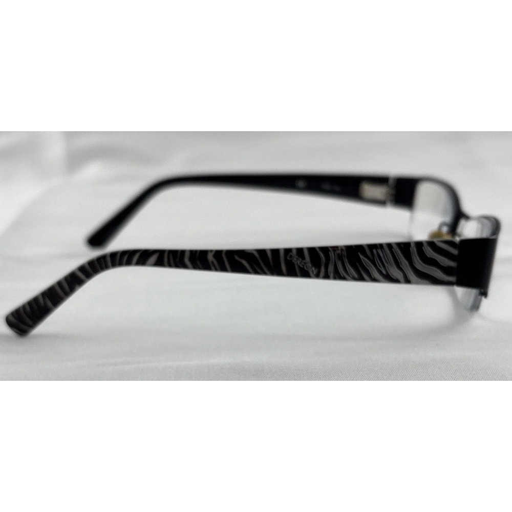 Dereon DOC316 001 Semi Rimless Eyeglasses Frame w/ Flexhinge 53-19-135 - Picture 4 of 14